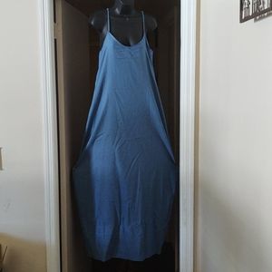 💛Homemade blue sundress